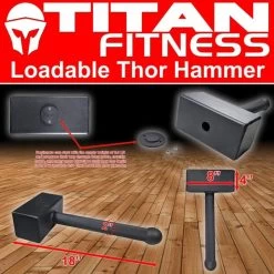 Titan Loadable Thor Hammer -Professional Fitness Store 05a5cf06982ba7892ed2a6d38fe832d6 5d0a754fa4159 600x600 1