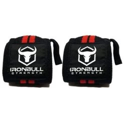 Iron Bull Strength Wrist And Lifting Straps Combo