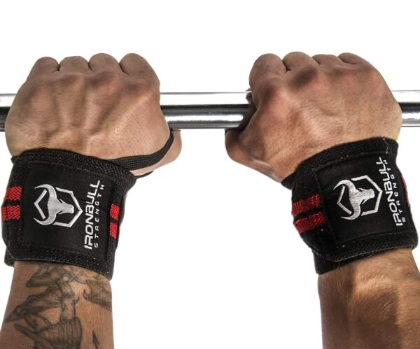 Iron Bull Strength Wrist And Lifting Straps Combo 4 Iron Bull Strength Wrist And Lifting Straps Combo - Image 2