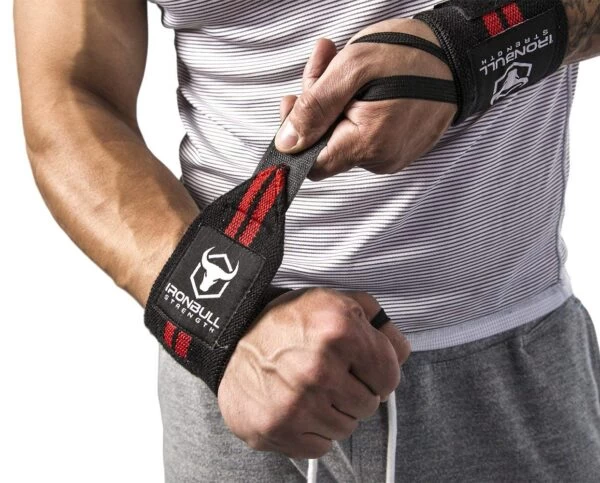 Iron Bull Strength Wrist And Lifting Straps Combo 5 Iron Bull Strength Wrist And Lifting Straps Combo - Image 3