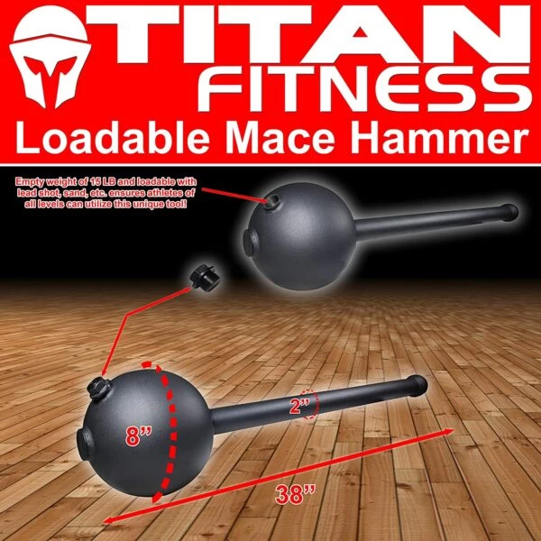 Titan Loadable Mace Hammer 6 Titan Loadable Mace Hammer - Image 4