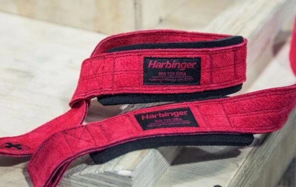 Harbinger Padded Leather Lifting Straps 3 Harbinger Padded Leather Lifting Straps