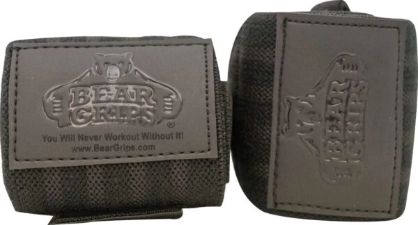 Bear Grips Gray Series Wrist Wraps 5 Bear Grips Gray Series Wrist Wraps - Image 3