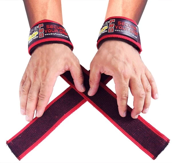 Grip Power Pads PRO Level Cotton Lifting Straps 4 Grip Power Pads PRO Level Cotton Lifting Straps - Image 2